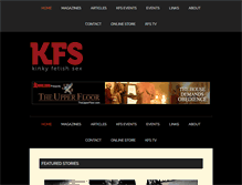 Tablet Screenshot of kfsmagazine.com